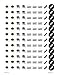Congrats Grad Cap Stickers for Graduation Party Favors (324 Count)