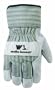 Wells Lamont 4100 Wing Thumb, Reinforced Palm Patch Work Glove with Suede Pearl Cowhide Safety Cuff