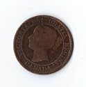 1859 Canada Large Cent