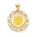 14k St Michael Medal Pendant