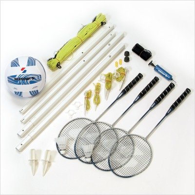 Sportcraft Better Badminton and Volleyball Set