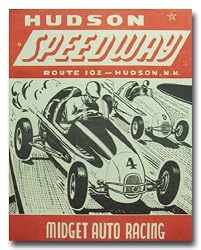 1947 Hudson Speedway Midget Racing Poster Print