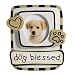 Dog Blessed Photo Magnet Frame