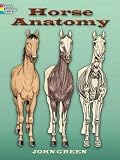 Horse Anatomy (Dover Nature Coloring Book)