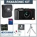 Panasonic Lumix DMC-LX3K Digital Camera Kit, Black with 4 GB SD Memory Card, Table Top Tripod, Camera Case, Spare CGA-S005 Lithium-Ion Battery, Digital Memory Case (4) Professional Lens Cleaning Kit