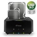 Fantec MR-CopyDU3 Docking Station f�r Festplatte inkl. Bootpartion/Festplattenkopier (2x 6,4 cm (2,5 Zoll) und 8,9 cm (3,5 Zoll), SATA, USB 3.0)