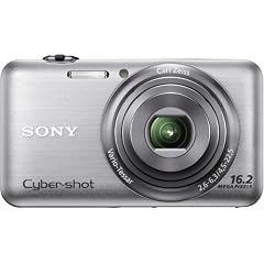 Sony DSC-WX7S Digitalkamera (16 Megapixel, 5-fach opt. Zoom, 3D-Schwenkpanorama, 10 Bilder/Sek., 7,1 cm (2,8 Zoll) Display) silber