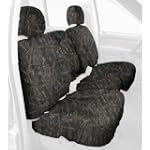 Covercraft Custom-Fit Front Bench SeatSaver Seat Covers - Polyester Fabric, Conceal Brown