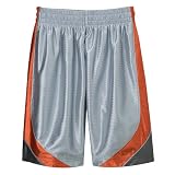 Boys' ProSpirit Reversible Dazzle Shorts - Gun Metal