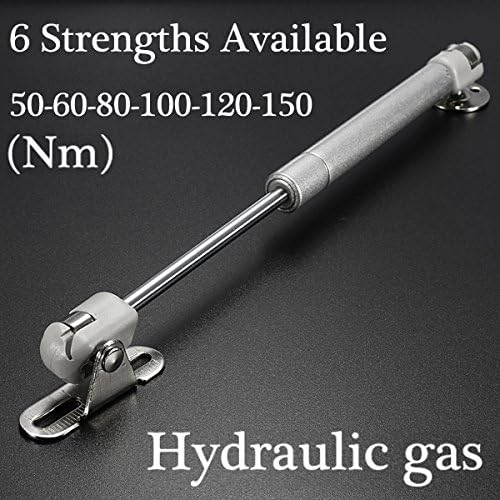 Hydraulic Gas Strut Lift Support Door Cabinet Hinge spring Brass Cover