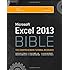 Excel 2013 Bible