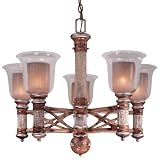 COUNTRY RANCH 5 LIGHT CHAND