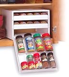 Spice Stack Super Spicestack 27 Bottle Spice Rack White - Spice Stack 27100