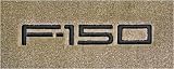 Dk Taupe Carpet Two Front Mats 2001-2001 Ford F-150 Custom-made Logo Floor Mats