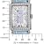 Gevril Women's 7247NV Mini Quartz Avenue of Americas Blue Diamond Watch by Gevril
