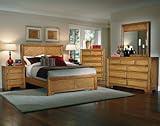 American Woodcrafters 94000-Panel Bed Bedroom Set Casual Home Panel Bedroom ....
