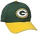 NFL Green Bay Packers 2015 Team Color Training Camp 39Thirty Stretch Fit Cap, Small/Medium, Green