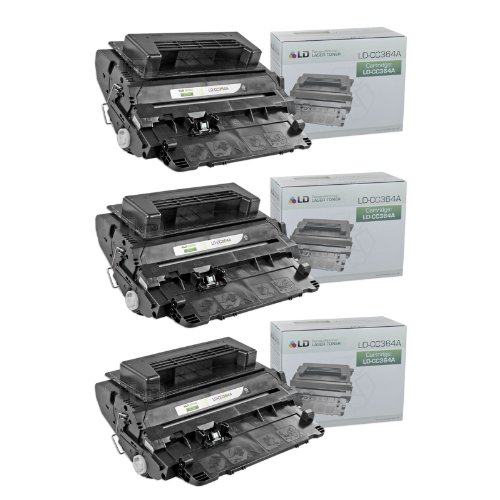 LD  � Set of 3 Remanufactured Replacements for HP 64A / CC364A Laser Toner Cartridges On Sale