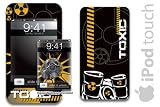 New Apple iPod Touch Protective Skin, fits all 8,16,32gb models - Toxicity - Black