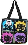 Betty Boop Large Black Tote