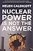 Nuclear Power Is Not the Answer