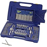 IRWIN Tools 117 Piece Machine Screw/Fractional/Metric Tap and Hex Die Set with Drill Bit Set (26377)