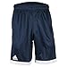 adidas Performance Men's Court Shorts, Collegiate Navy/White, X-Large