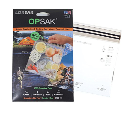Loksak Opsak 7 x 7in 2 pack Drybag