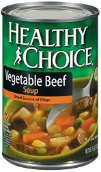 Healthy Choice Vegetable Beef Soup, 15-Ounce Cans (Pack of 12)