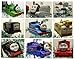 Thomas the Train 9 Piece Holiday Christmas Tree Ornament Set Featuring Thomas, Hiro, James, Percy, Belle, Spencer and Other Engine Friends Ranging from 3