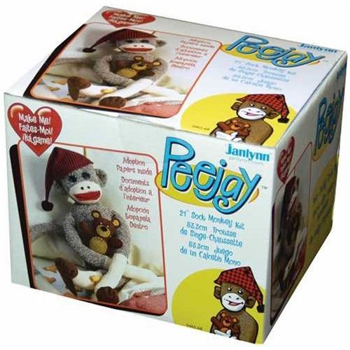 Peejay Sock Monkey Kit-21