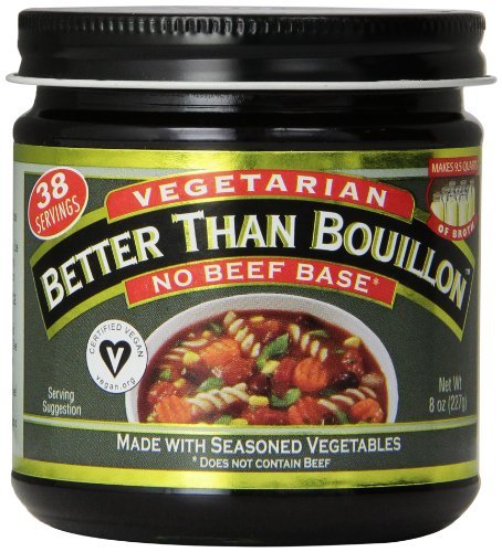 Better Than Bouillon Vegetarian No Beef Base, 8 oz. (Pack of 6)