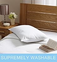 Supremely Washable Soft Touch Medium Support Pillow