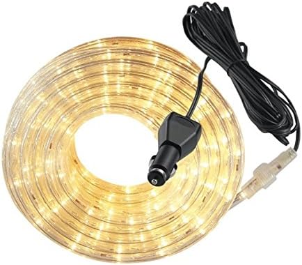 Green LongLife Decorative LED Rope Light - Warm White (18-Feet)