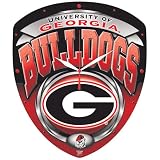 Georgia Bulldogs High Definition Clock
