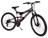 Silverfox Black 26 Gents Dual Disc/Suspension Mountain Bike