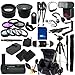 The EVERYTHING YOU NEED Package for Nikon D5100, Nikon D5200 Digital SLR Cameras. Includes: Wide Angle & Telephoto Lenses, Filters, Batteries, Flash, Tripod, Monopod, Case, 32GB Memory Card, Dual Neck Strap & Much Much More!