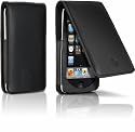 DLO 63057 Leder-Tasche (Aufklappbar mit Innenfächern) für Apple iPod Touch 2.Gen u. 3.Gen schwarz