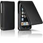 DLO 63057 Leder-Tasche (Aufklappbar mit Innenf�chern)/ Schutzh�lle f�r Apple iPod Touch 2.G /3.G schwarz
