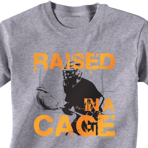 Lacrosse Tshirt Short Sleeve Raised In a Cage Lacrosse