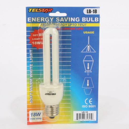 Cover image : 18 W Energy Saving Bulb