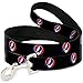 Buckle-Down Pet Leash - Steal Your Face Repeat Black/Color - 4 Feet Long - 1
