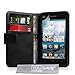 Huawei Ascend Y300 Case PU Leather Wallet Cover