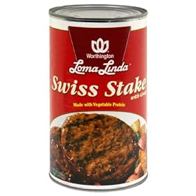 Loma Linda Swiss Stake with Gravy, 2lbs. 15oz. Can