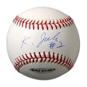 <b>Kenji Johjima Autographed Baseball with "#2" Inscription from Upper Deck</b>