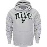 Tulane Green Wave Grey Champion Powerblend® Hood
