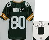 Donald Driver Autographed/Hand Signed Green Custom Jersey