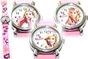 Fun Girls Barbie Light Pink Fashion Band Wrist Watch ~ You Choose Design!