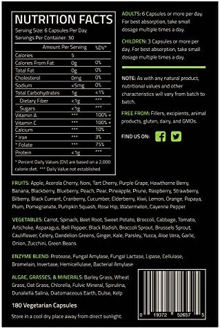 Texas SuperFood - 180 Capsules - Nutritional Supplement