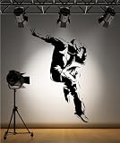Vinyl Wall Decal Sticker HipHop Dancer size 72inX43in item AC174B